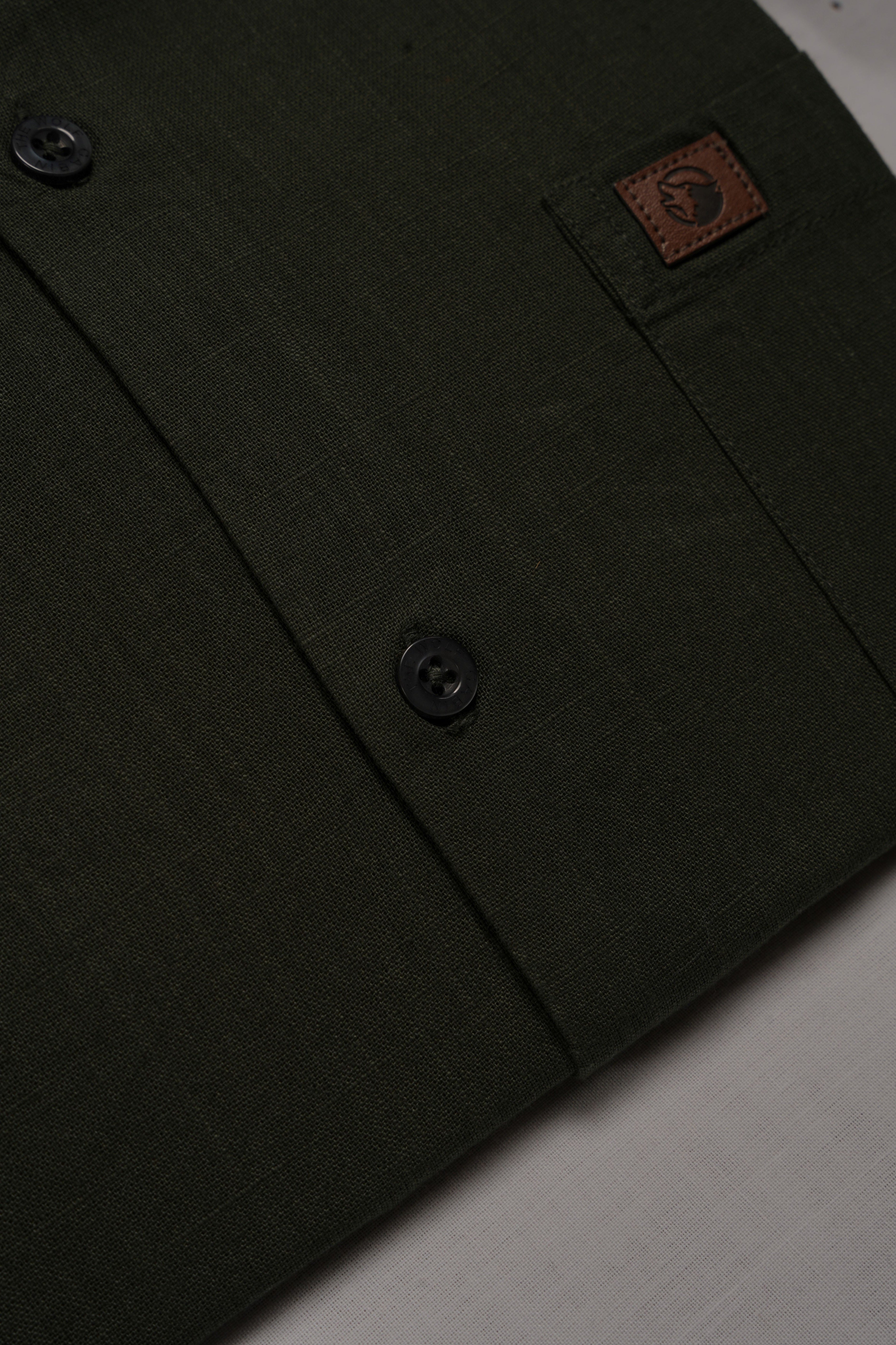 THE WOLF CABIN Semi formal shirts - Washed Black