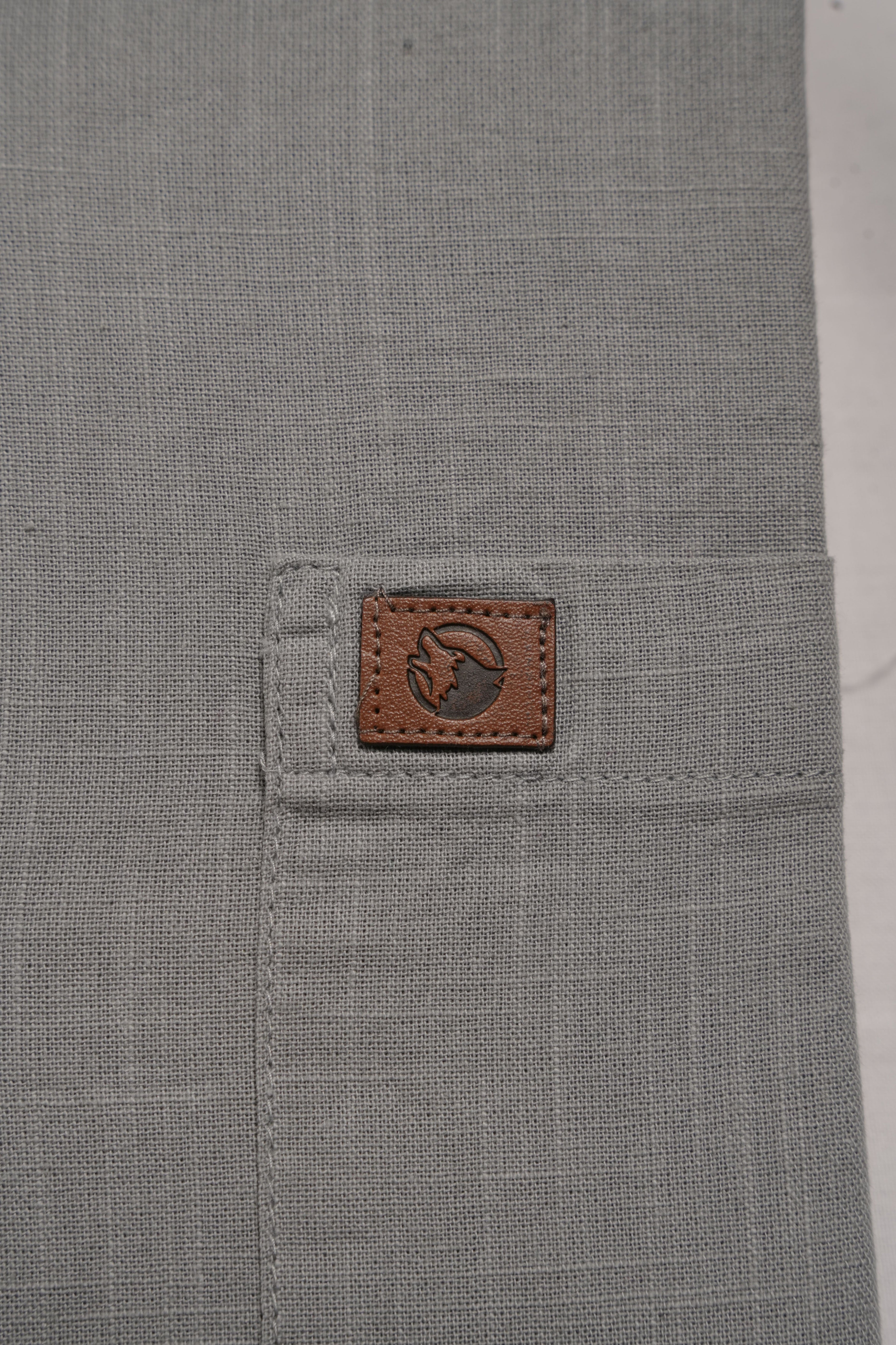THE WOLF CABIN Semi formal shirts - Sage Grey