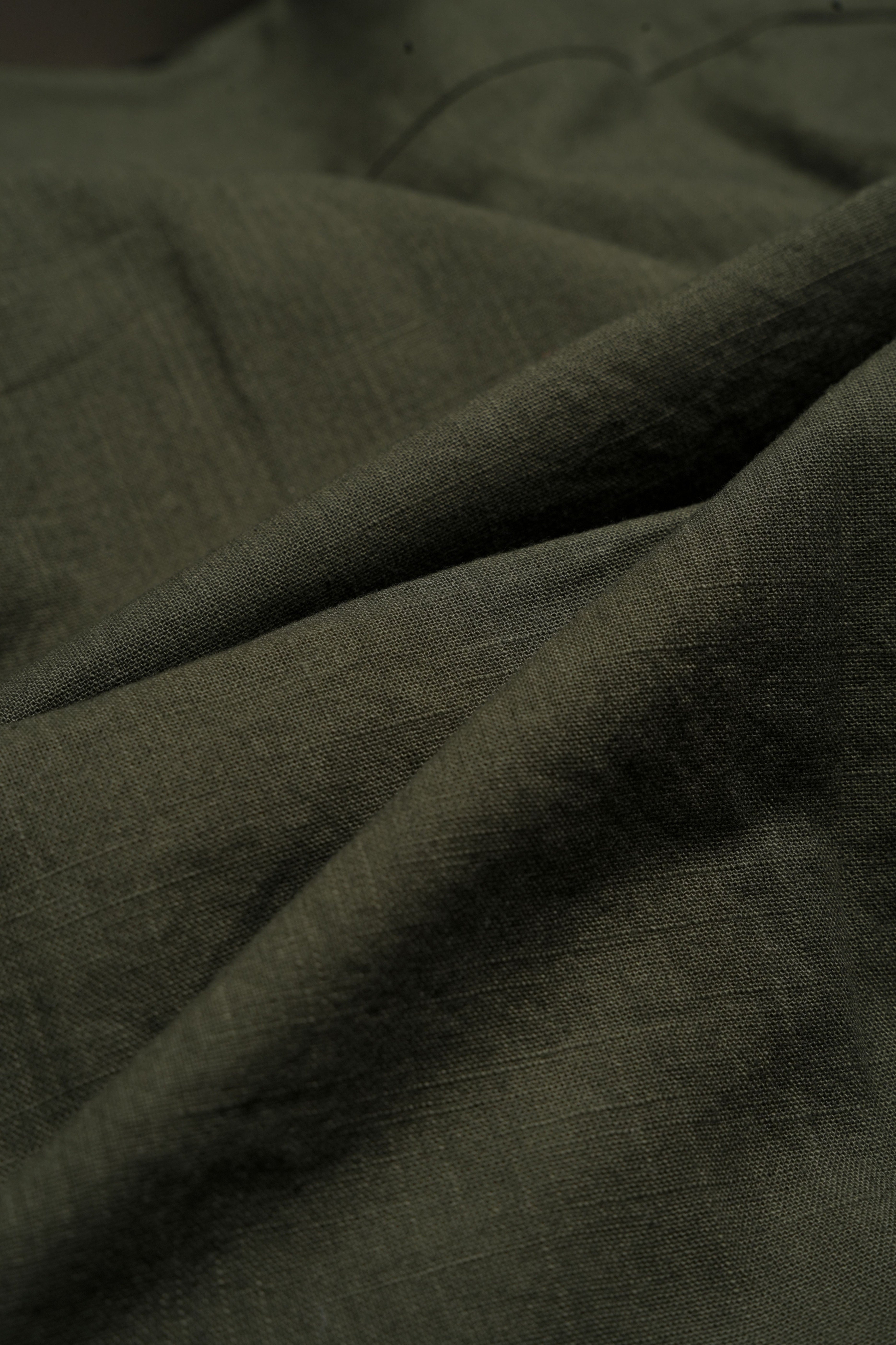 THE WOLF CABIN Semi formal shirts - Dark Olive Green